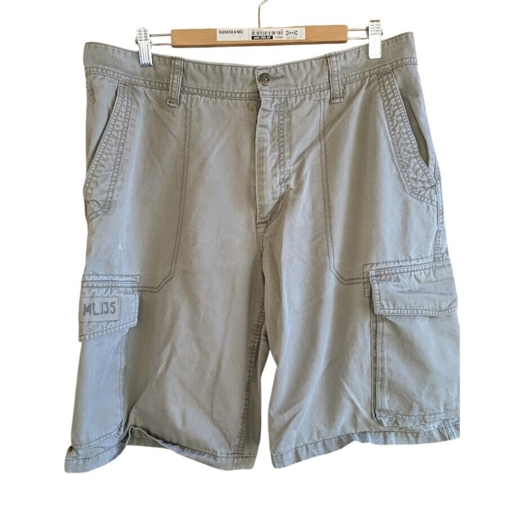 Vintage Old Navy Cargo Shorts Mens Sz 36 Military Cargo Utility Workwear Casual